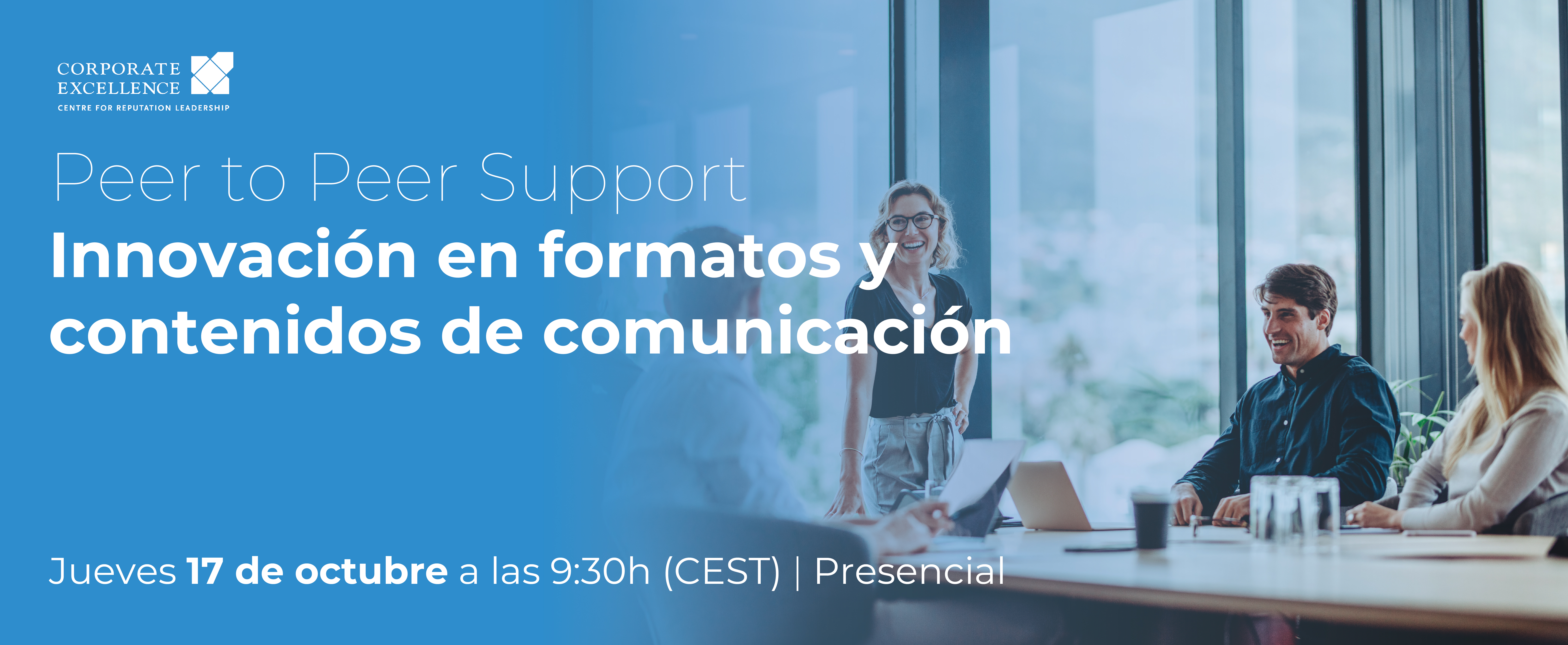 Peer to Peer Support | Innovación en formatos y contenidos de comunicación