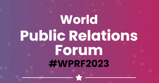World Public Relations Forum 2023, Chennai, India.