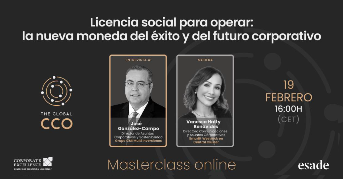 Masterclass Licencia social para operar