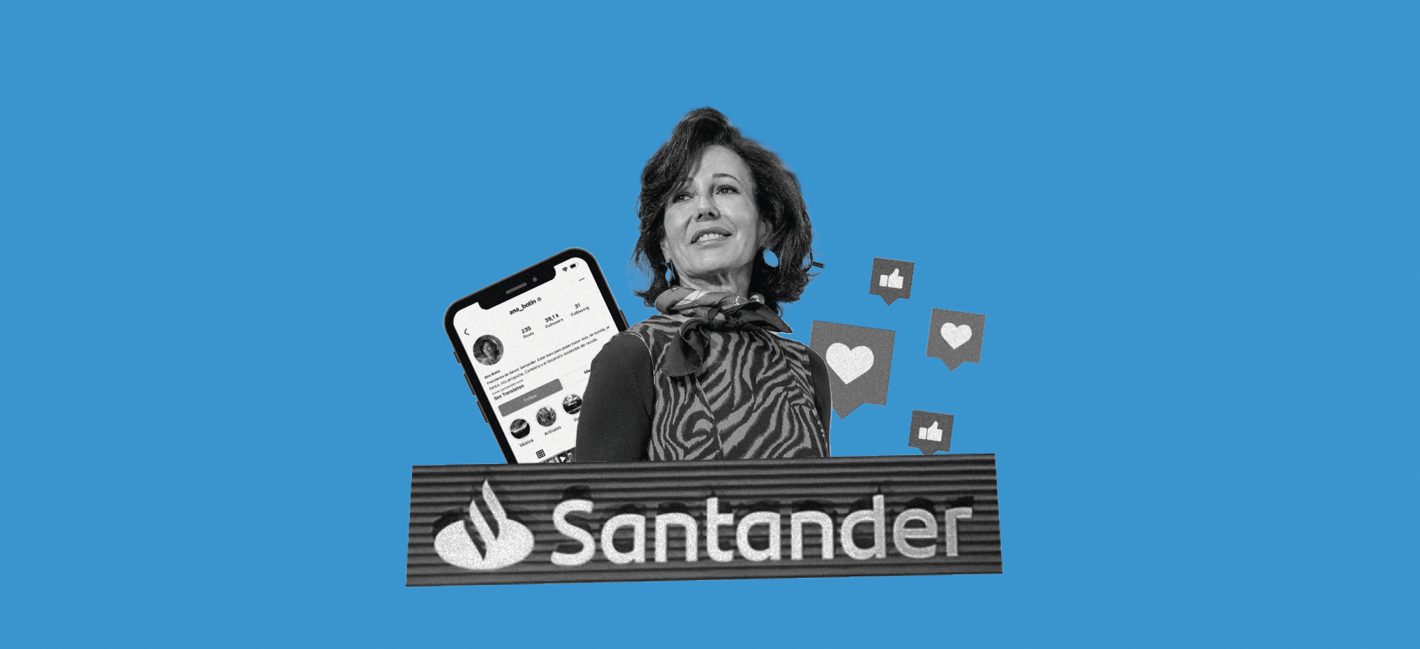 Santander: La cuidada estrategia de comunicación de Ana Botín