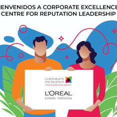 L’Oréal se une a Corporate Excellence - Centre for Reputation Leadership en calidad de Empresa Colaboradora