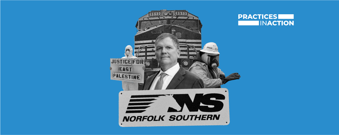 Norfolk Southern descarrila en comunicación y sostenibilidad